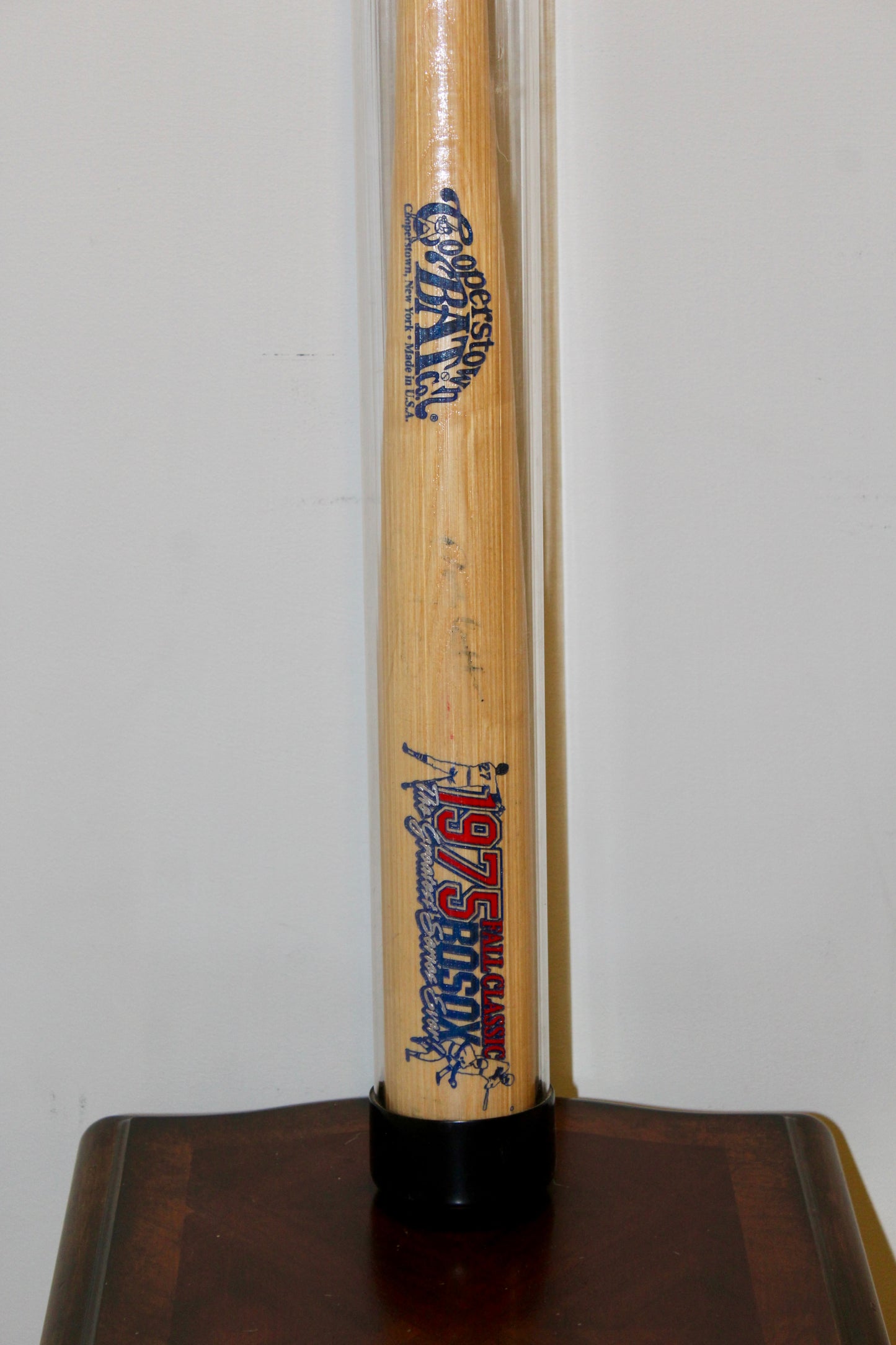 Jim Longborg Red Sox Signed and Cased Bat (36 inches)
