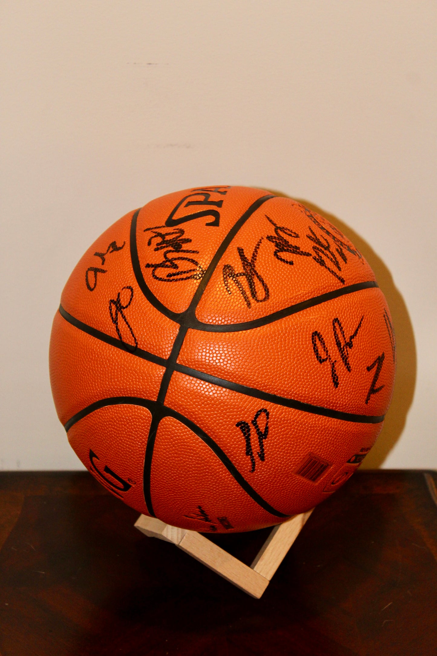 2022 Boston Celtics Team-Signed Basketball with Official Celtics Logo