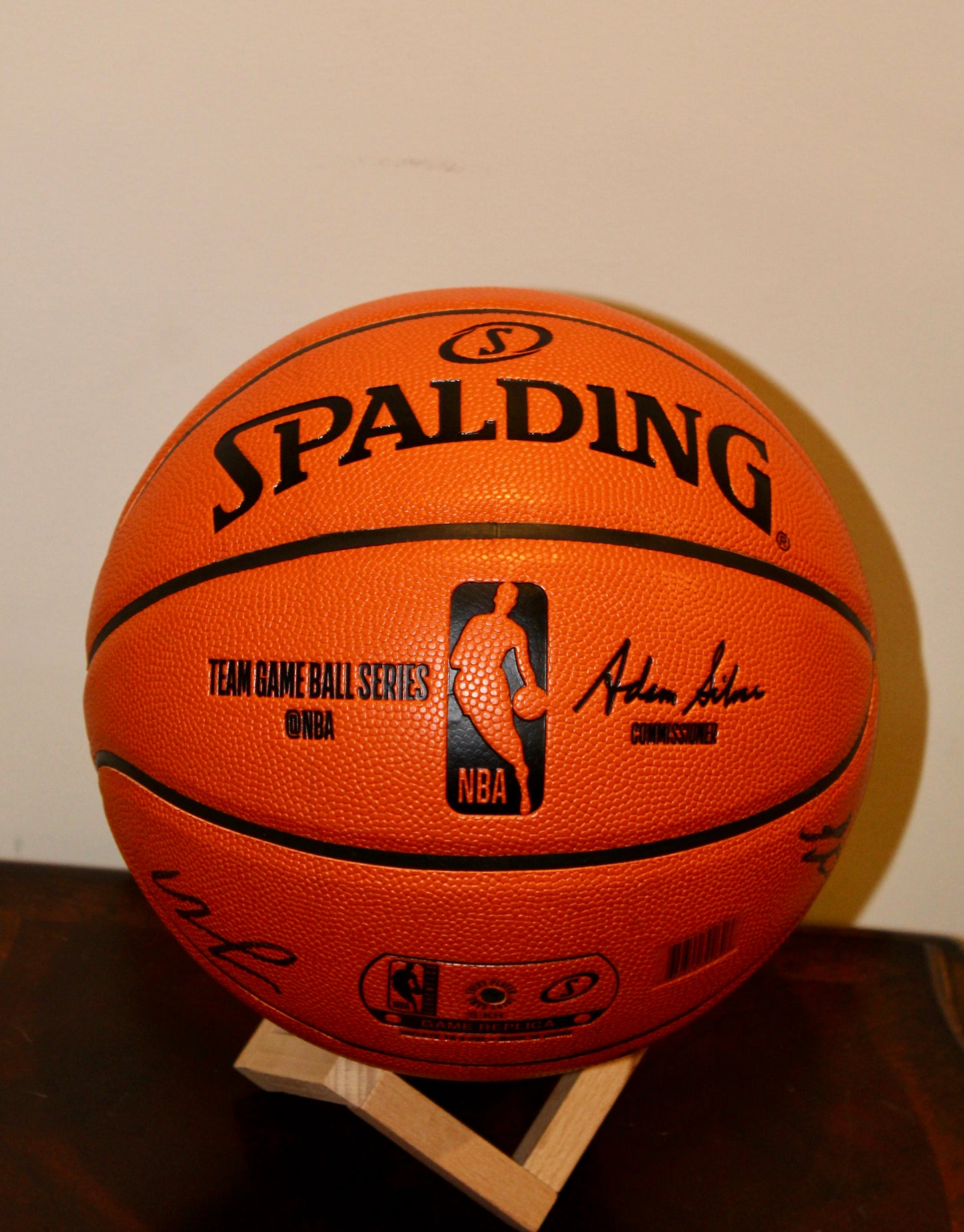 2022 Boston Celtics Team-Signed Basketball with Official Celtics Logo